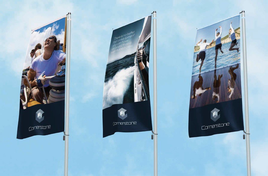 Cornerstone campaign banners