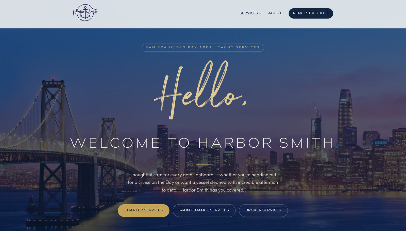 Harbor Smith brand work